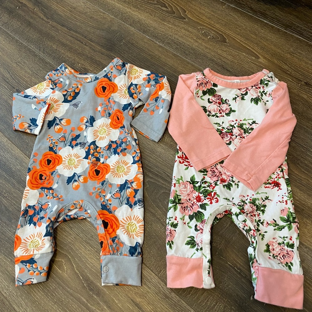 Baby girl rompers
